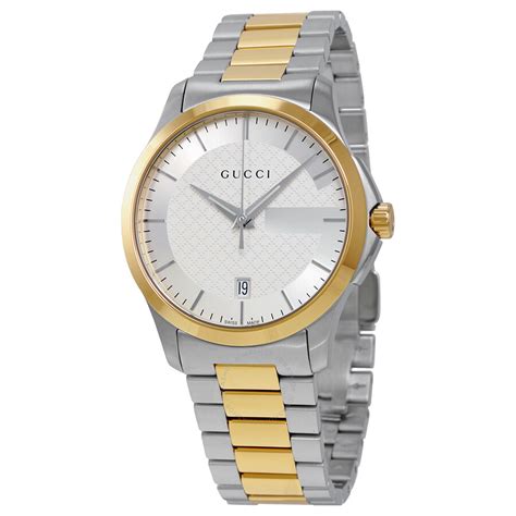 gucci g-timeless silver dial unisex watch